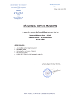 Affiche réunion du CM 20-03-2026 à 17h00