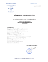 Réunion du CM du 09-04-2026 à 16h00