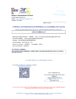 Contrôle sanitaire des eaux Bourg centre -Aizac